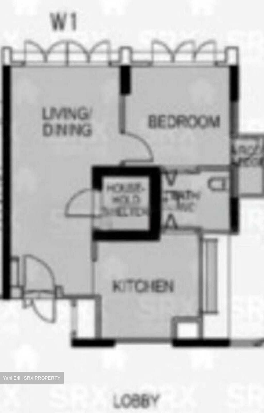 Blk 180D Rivervale Arc (Sengkang), HDB 2 Rooms #626055111